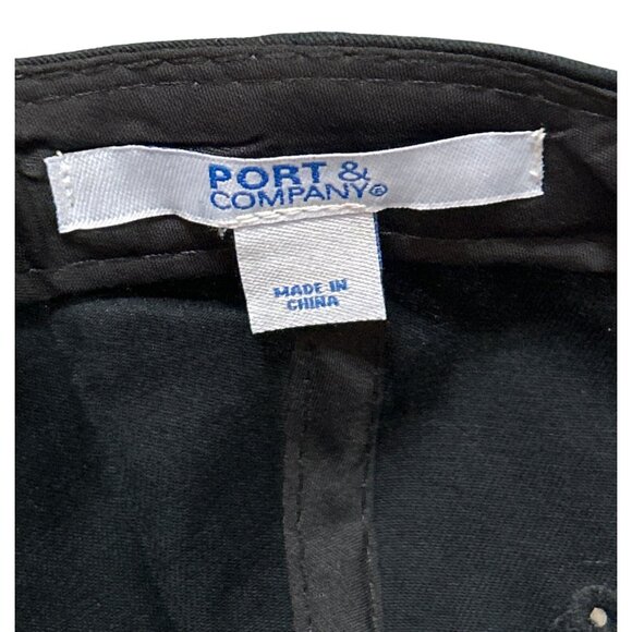 Port & Company Black Dilly Dilly Embroidered Snapback Baseball Cap - Picture 6 of 6